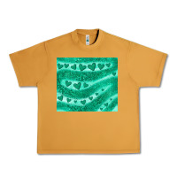 Peanut Butter green glitter heart Urban Heavy Tee - JahusDesignShop