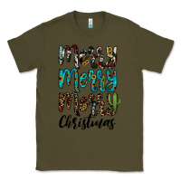 Army Green merry christmas Classic Tee - JahusDesignShop