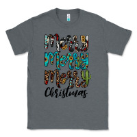 Charcoal Heather merry christmas Classic Tee - JahusDesignShop