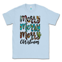 Dusty Blue merry christmas Classic Tee - JahusDesignShop