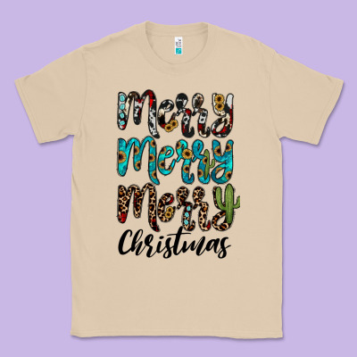 Merry Christmas Classic Tee Designed By Jahusdesignshop