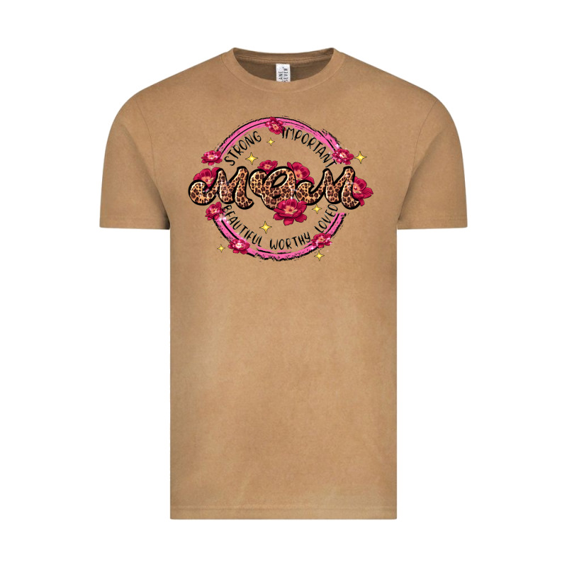 Strong Important Mom Beautiful Worthy Loved Vintage Tee by JahusDesignShop | Teevron