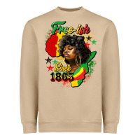 Mushroom free ish since 1865 Heavyweight Sweatshirt - HRA Design Shop