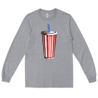 Heather Grey coke Long Sleeve Tee - AdoDesignShop