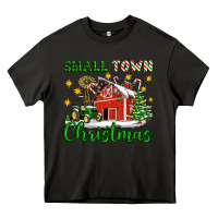 Asphalt Small Town Christmas Heavy Core Tee - Artiststas