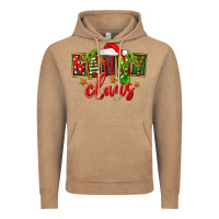 Vintage Coffee Christmas nanny claus Vintage Hoodie - FaDigitalArtStudio