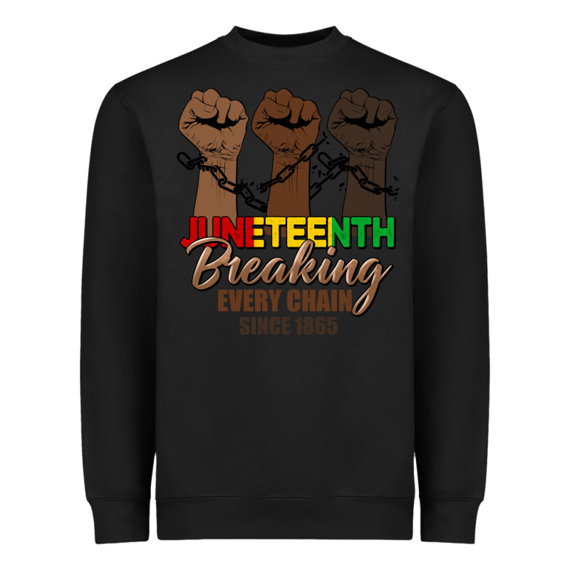 Breaking Every Chain Since 1865 Heavyweight Sweatshirt by HRA Design Shop | Teevron