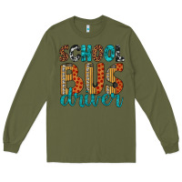 Army Green school bus driver Long Sleeve Tee - Artiststas
