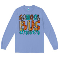 Colony Blue school bus driver Long Sleeve Tee - Artiststas