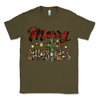 Army Green merry christmas Classic Tee - JahusDesignShop