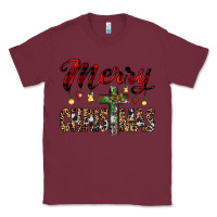 Burgundy merry christmas Classic Tee - JahusDesignShop