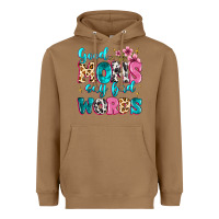 Toasted Coconut good moms say bad words Heavyweight Hoodie - MaliasSmallBusiness
