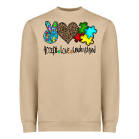 Mushroom accept love understand Heavyweight Sweatshirt - CowhideDigitalArt
