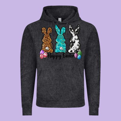 Western Happy Easter Peeps Vintage Hoodie Designed By Neo Western