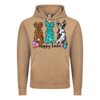 Vintage Coffee Western happy easter peeps Vintage Hoodie - Neo Western