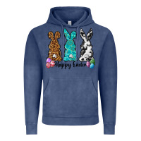 Vintage Denim Western happy easter peeps Vintage Hoodie - Neo Western