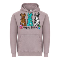 Vintage Zinc Western happy easter peeps Vintage Hoodie - Neo Western