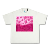Pistachio pink glitter star Urban Heavy Tee - JahusDesignShop