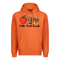 Carrot hello first grade leopard 3200x2400 Premium Hoodie - AdoDesignShop