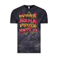 Cloud Black praying mama raising warriors Vintage Tee - JahusDesignShop