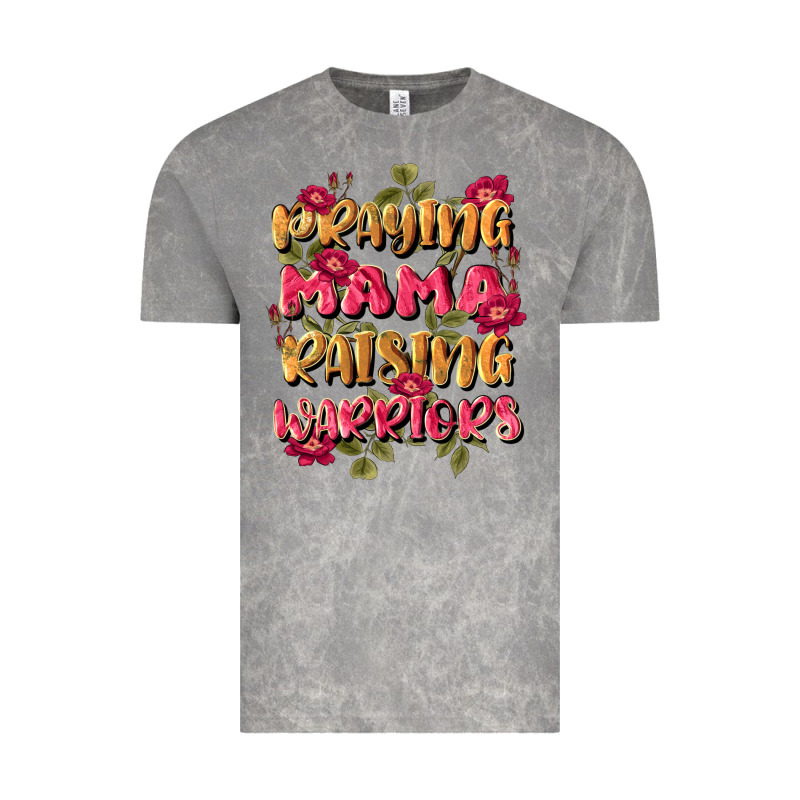 Praying Mama Raising Warriors Vintage Tee by JahusDesignShop | Teevron