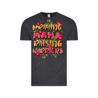 Vintage Black praying mama raising warriors Vintage Tee - JahusDesignShop
