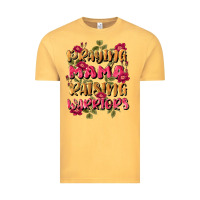 Vintage Mustard praying mama raising warriors Vintage Tee - JahusDesignShop