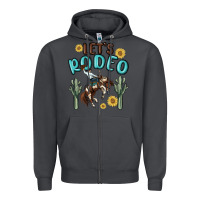 Smoke let's rodeo Zipper Hoodie - MaliasSmallBusiness