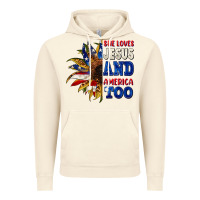 Vintage Artic She loves Jesus and America too 4th of july Vintage Hoodie - CowGirlArtShop