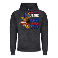 She Loves Jesus And America Too 4th Of July Vintage Hoodie | Teevron