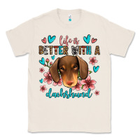 Natural life is better with a dachshund Classic Tee - Jasminsmagicworld