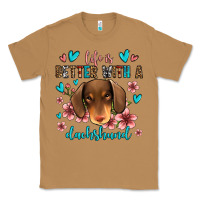 Toasted Coconut life is better with a dachshund Classic Tee - Jasminsmagicworld