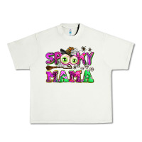 Pistachio spooky mama Urban Heavy Tee - AdoDesignShop