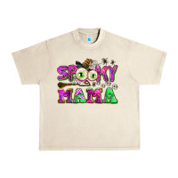Sandshell spooky mama Urban Heavy Tee - AdoDesignShop