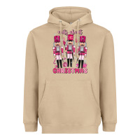 Mushroom nuts about  christmas Heavyweight Hoodie - MaliasSmallBusiness