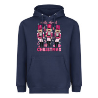 Navy nuts about  christmas Heavyweight Hoodie - MaliasSmallBusiness