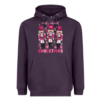 Plum nuts about  christmas Heavyweight Hoodie - MaliasSmallBusiness