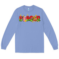 Colony Blue burger with coke and stars Long Sleeve Tee - AdoDesignShop