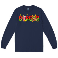 Navy burger with coke and stars Long Sleeve Tee - AdoDesignShop