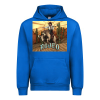 Cobalt Rodeo Cowboy bullfighter western 20oz skinny Urban Hoodie - HowdyJamesFarm