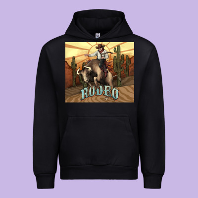 Rodeo Cowboy Bullfighter Western 20oz Skinny Urban Hoodie Designed By Howdyjamesfarm