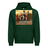 Forest Green Rodeo Cowboy bullfighter western 20oz skinny Urban Hoodie - HowdyJamesFarm
