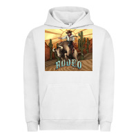 Pigment Lunar Rock Rodeo Cowboy bullfighter western 20oz skinny Urban Hoodie - HowdyJamesFarm