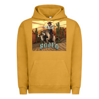 Pigment Peanut Butter Rodeo Cowboy bullfighter western 20oz skinny Urban Hoodie - HowdyJamesFarm