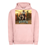 Pigment Salmon Rodeo Cowboy bullfighter western 20oz skinny Urban Hoodie - HowdyJamesFarm