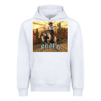 White Rodeo Cowboy bullfighter western 20oz skinny Urban Hoodie - HowdyJamesFarm