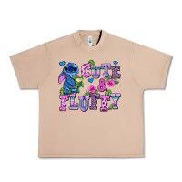 Burro cute and fluffy stitch Urban Heavy Tee - AdoDesignShop