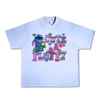 Grape Ice cute and fluffy stitch Urban Heavy Tee - AdoDesignShop