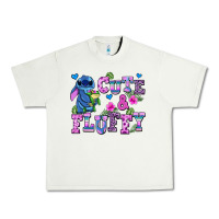 Pistachio cute and fluffy stitch Urban Heavy Tee - AdoDesignShop