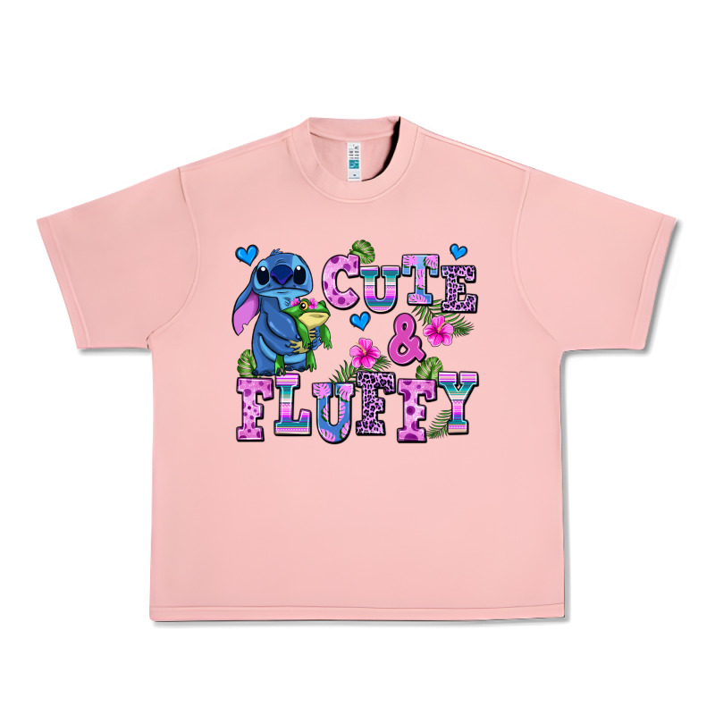 Cute And Fluffy Stitch Urban Heavy Tee by AdoDesignShop | Teevron
